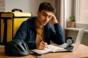 Lavorare nel delivery mentre studi: ecco come gestire orari e guadagni senza stress