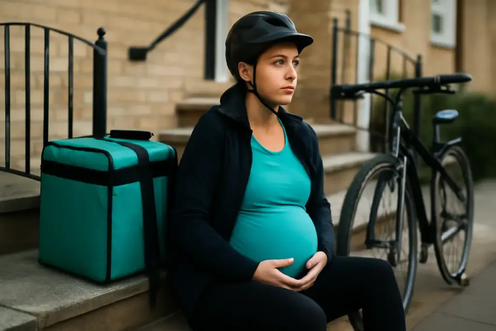 Posso lavorare come rider durante la maternità? Tutte le tutele previste che devi conoscere