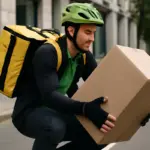 Cosa comporta trasportare pacchi voluminosi nel delivery? Le condizioni e i trucchi per evitare infortuni