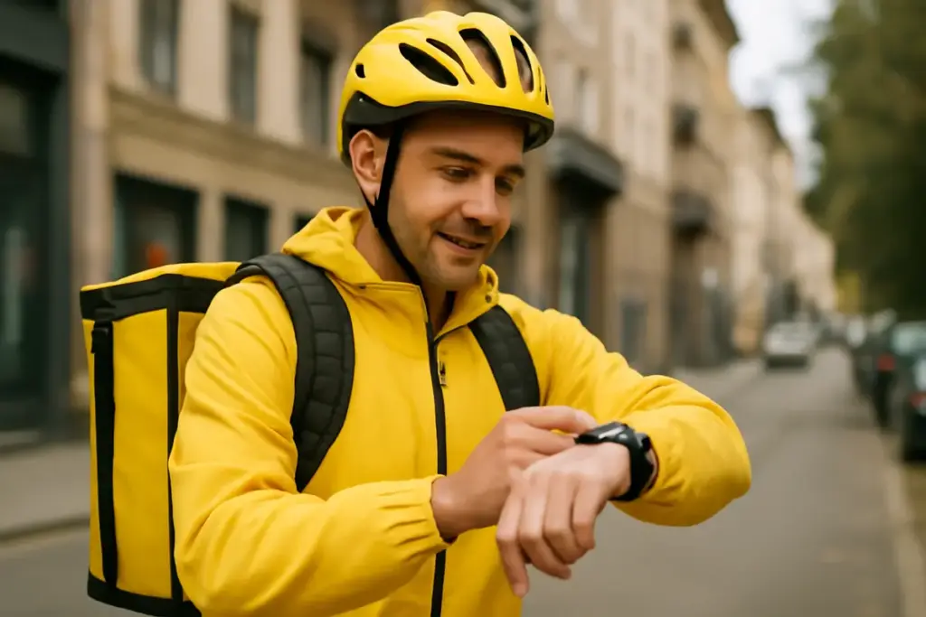 Dispositivi wearable per addetti delivery: come un semplice orologio può semplificare la giornata