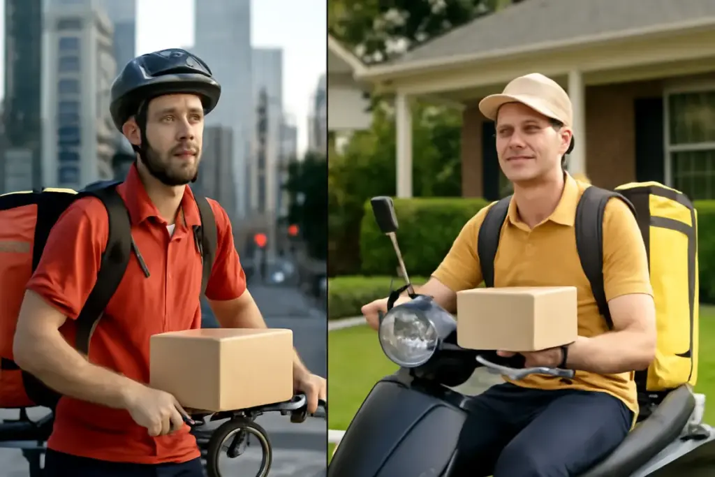 Che differenza c’è tra delivery urbana e suburbana? Svela dove si guadagna di più lavorando meno