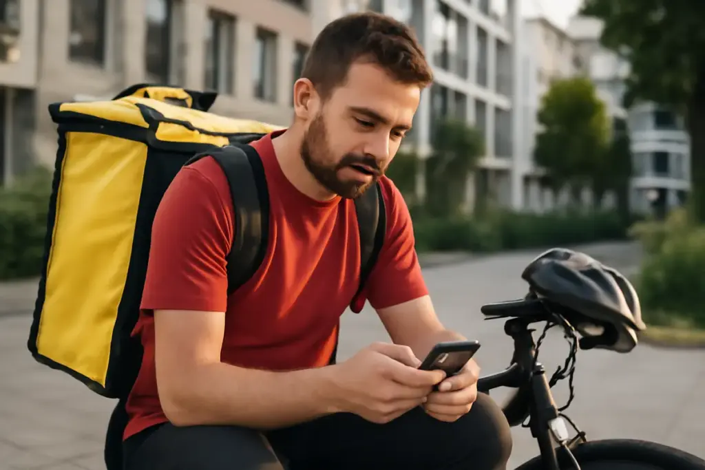 Posso lavorare nel delivery senza smartphone di ultima generazione? Alternative che fanno risparmiare senza rinunce