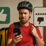 Come funzionano le valutazioni automatiche nelle app di delivery? Gli errori comuni che penalizzano i rider