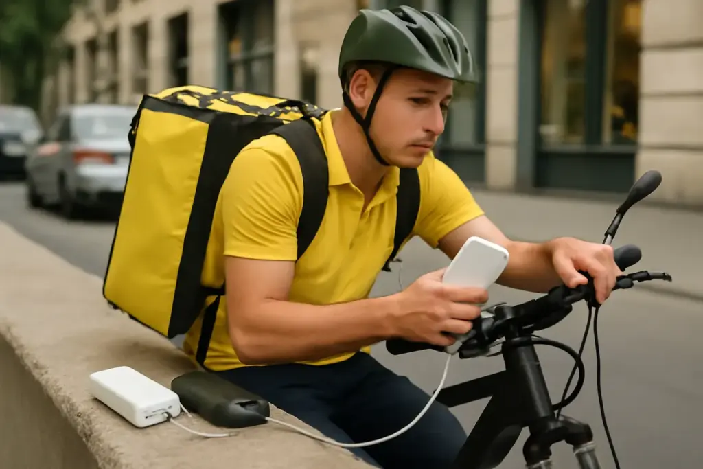 Caricabatterie portatili e delivery: quali modelli conviene scegliere per non restare mai a piedi